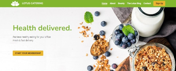 品牌啟動網站模板範例二 品牌啟動網站模板範例二